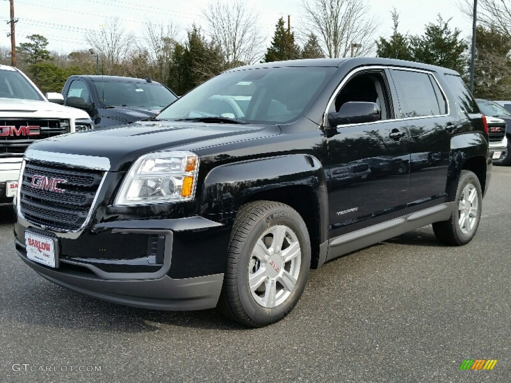 2016 Terrain SLE AWD - Onyx Black / Jet Black photo #1