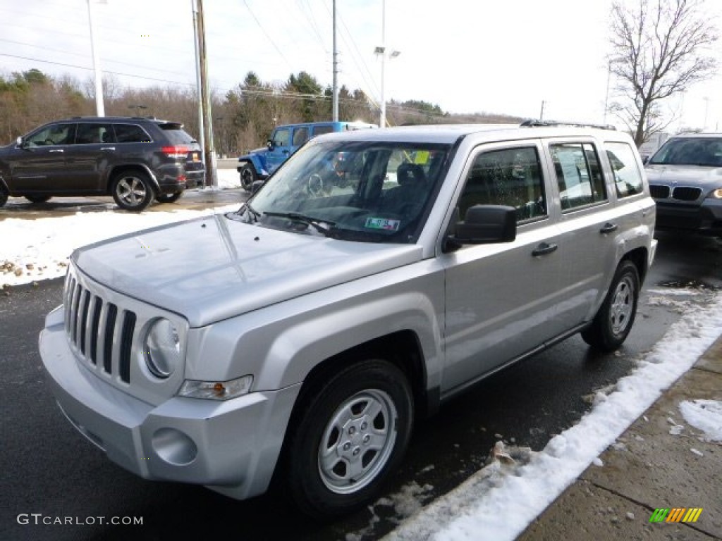 2007 Patriot Sport 4x4 - Bright Silver Metallic / Pastel Slate Gray photo #8