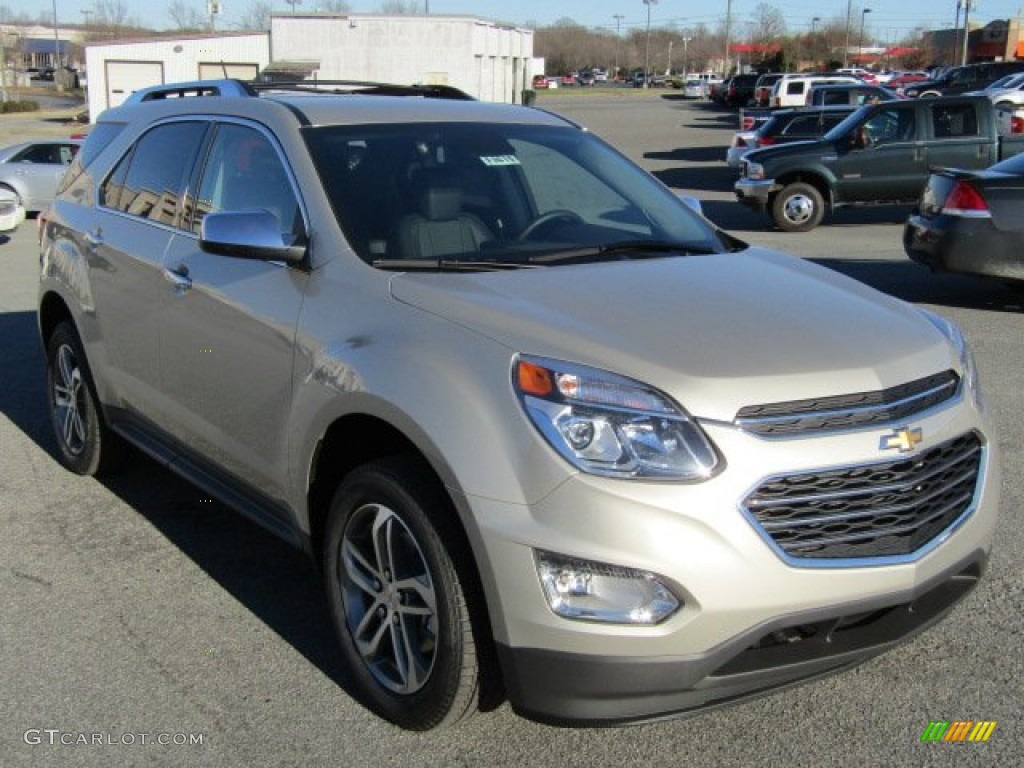 2016 Equinox LTZ - Champagne Silver Metallic / Jet Black photo #1