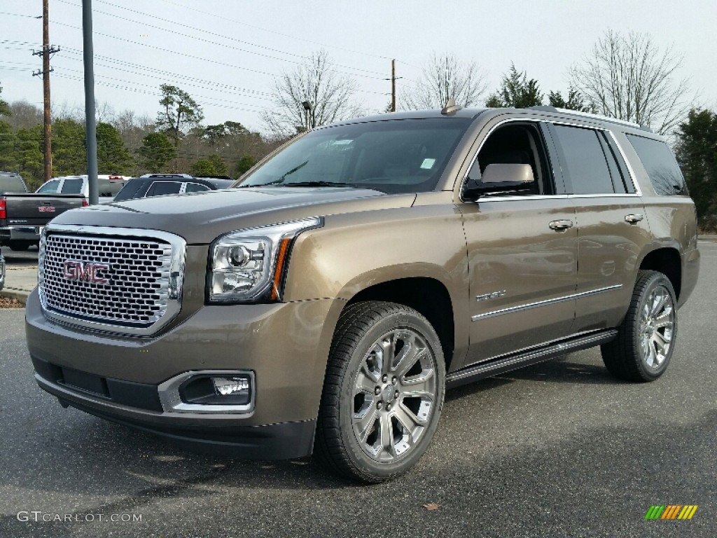 Bronze Alloy Metallic 2016 GMC Yukon Denali 4WD Exterior Photo #110142135