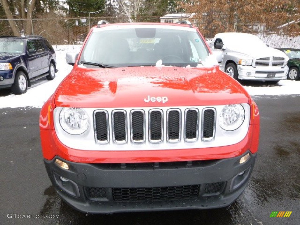 2016 Renegade Limited 4x4 - Colorado Red / Black photo #12