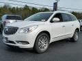 White Frost Tricoat 2016 Buick Enclave Leather