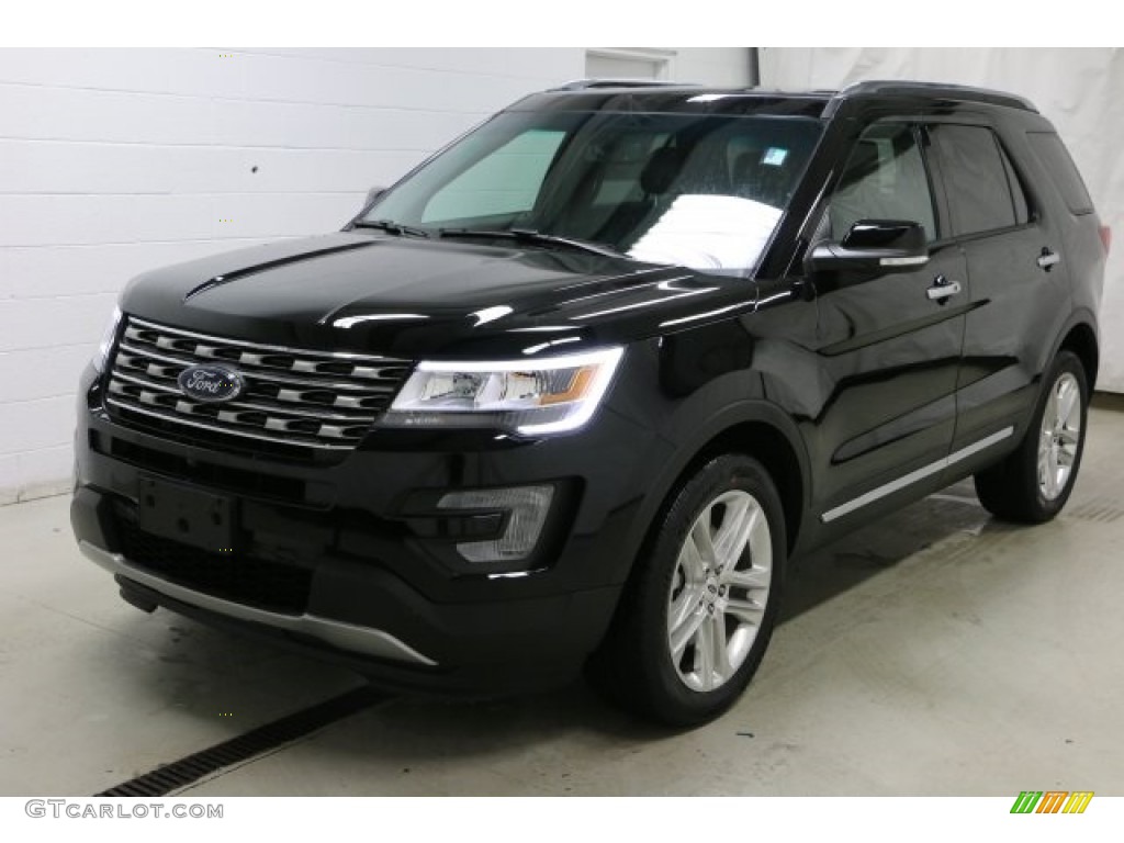 2016 Explorer Limited 4WD - Shadow Black / Ebony Black photo #3