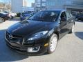 2011 Ebony Black Mazda MAZDA6 i Touring Sedan  photo #2