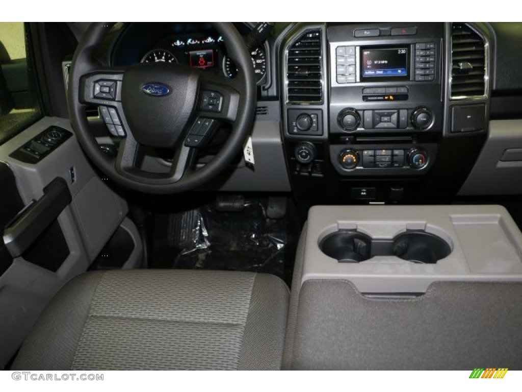 2016 F150 XLT SuperCab 4x4 - Oxford White / Medium Earth Gray photo #9