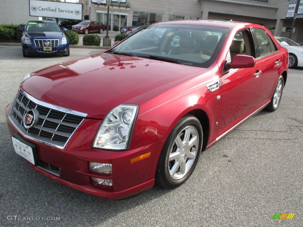 2009 STS V8 - Crystal Red / Cashmere photo #2