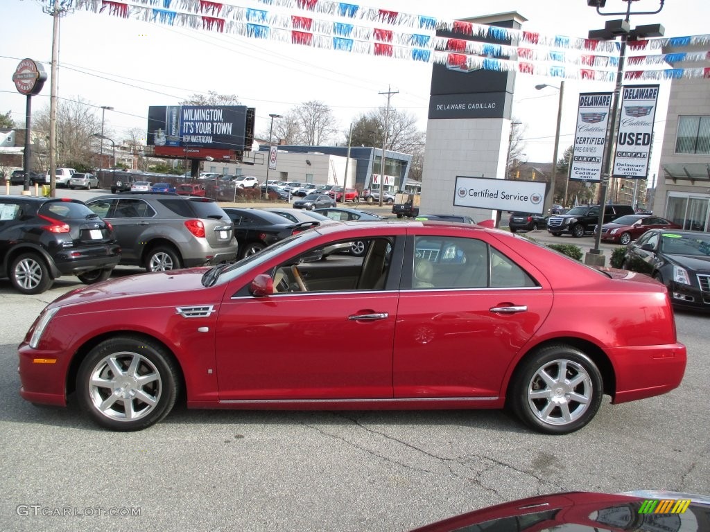 2009 STS V8 - Crystal Red / Cashmere photo #3