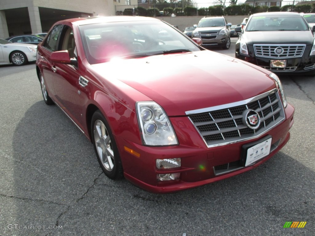 2009 STS V8 - Crystal Red / Cashmere photo #8