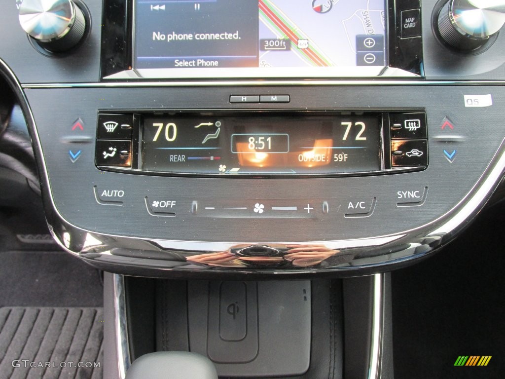 2016 Avalon Limited - Celestial Silver Metallic / Black photo #27