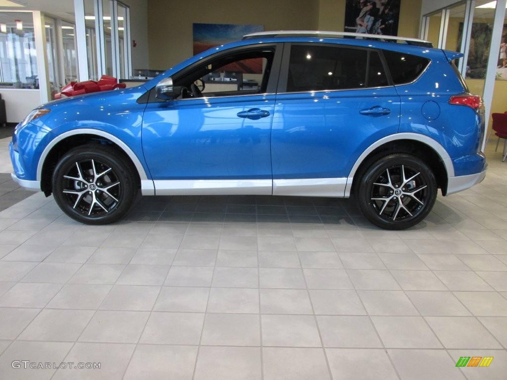 Electric Storm Blue 2016 Toyota RAV4 SE Exterior Photo #110145926