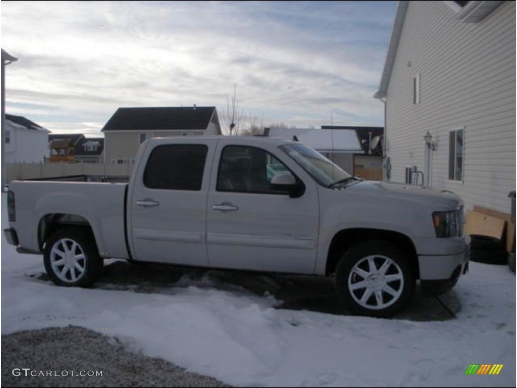 2008 Sierra 1500 Denali Crew Cab AWD - Silver Birch Metallic / Ebony photo #5