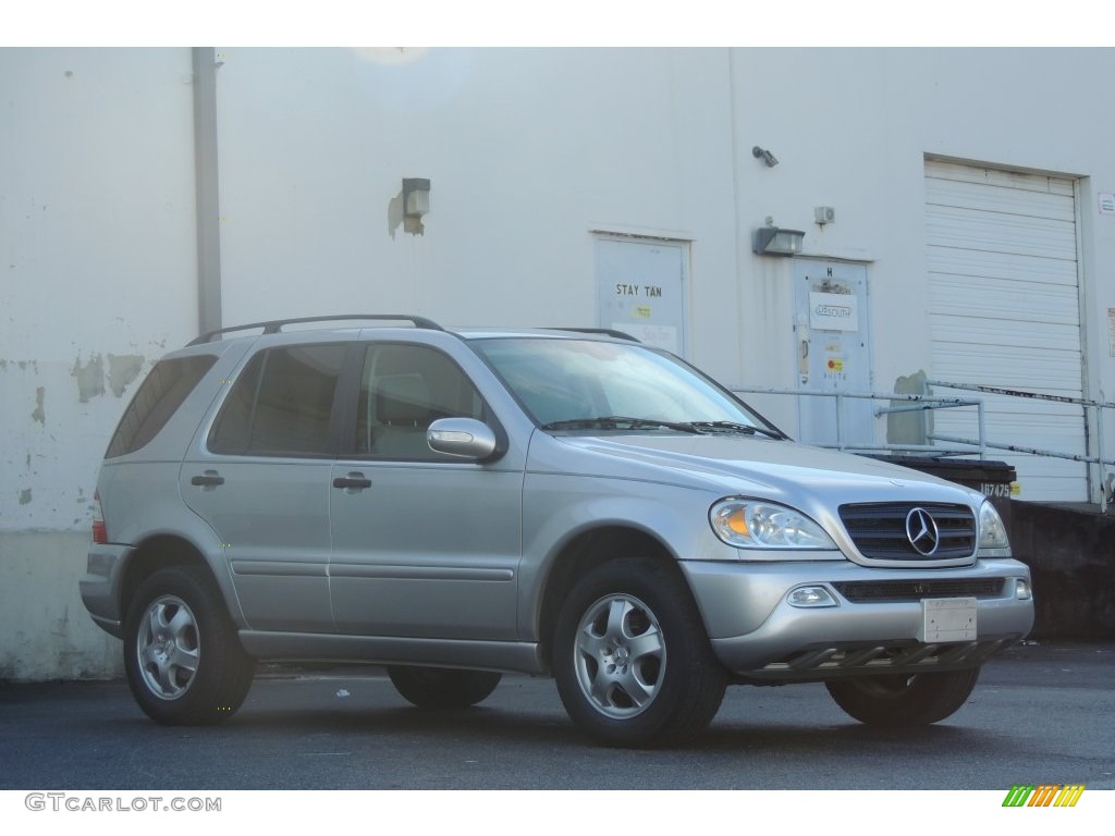 2003 Brilliant Silver Metallic MercedesBenz ML 350 4Matic 110147214