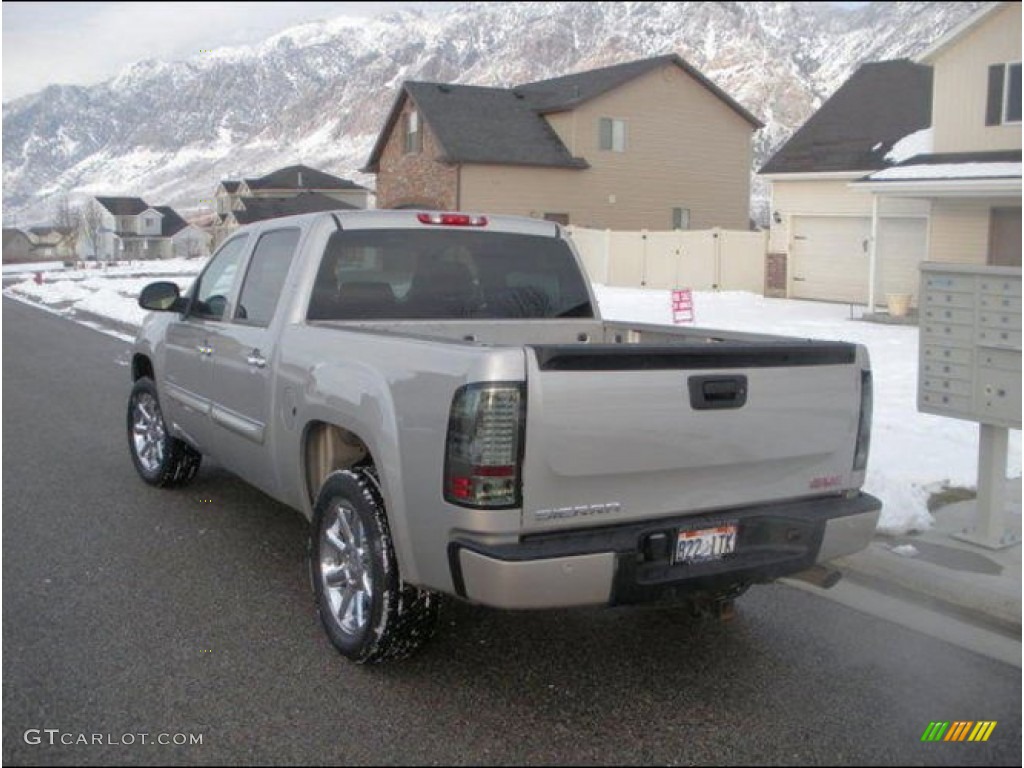 2008 Sierra 1500 Denali Crew Cab AWD - Silver Birch Metallic / Ebony photo #8