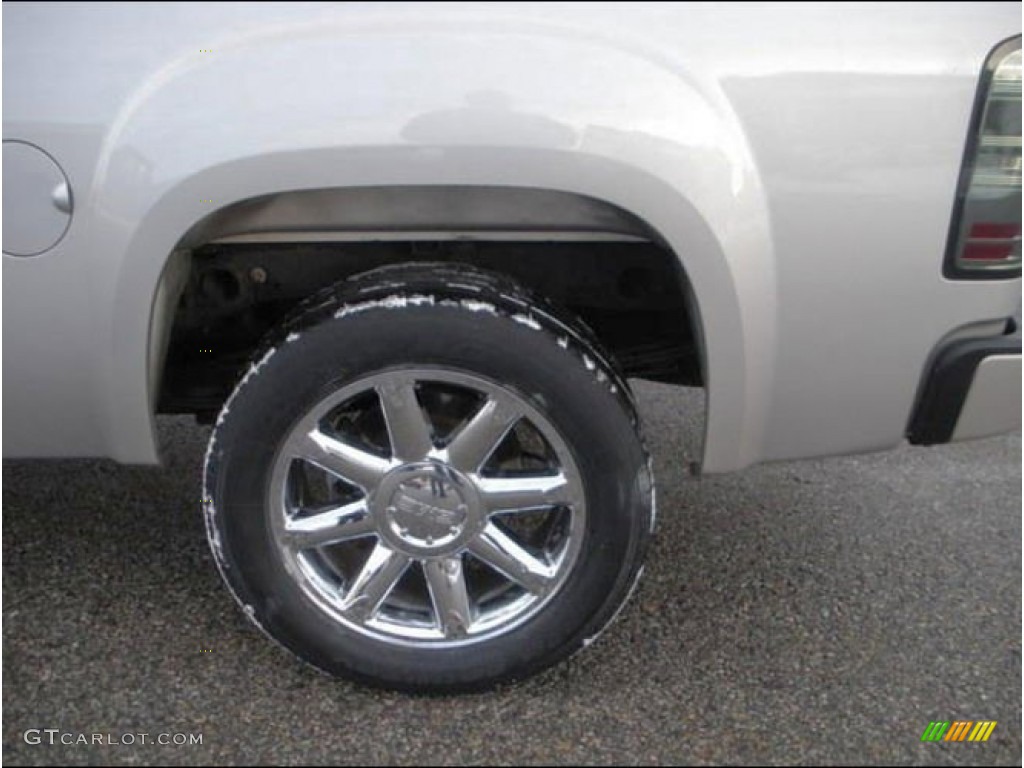 2008 Sierra 1500 Denali Crew Cab AWD - Silver Birch Metallic / Ebony photo #9