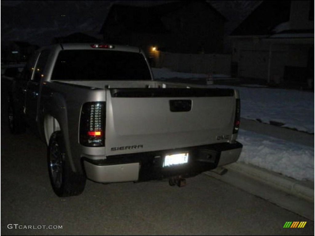 2008 Sierra 1500 Denali Crew Cab AWD - Silver Birch Metallic / Ebony photo #13