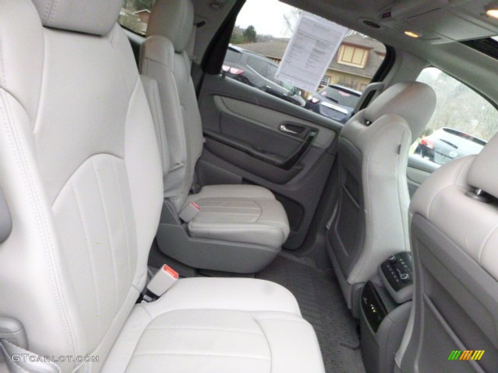 2013 Traverse LTZ AWD - White / Dark Titanium/Light Titanium photo #6