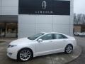 White Platinum 2015 Lincoln MKZ Hybrid