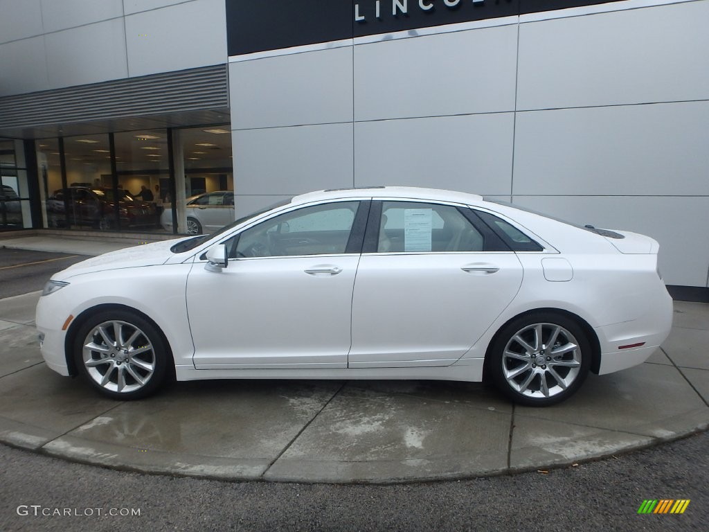 White Platinum 2015 Lincoln MKZ Hybrid Exterior Photo #110147868
