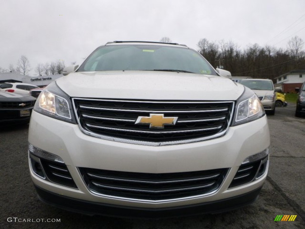 2013 Traverse LTZ AWD - White / Dark Titanium/Light Titanium photo #15