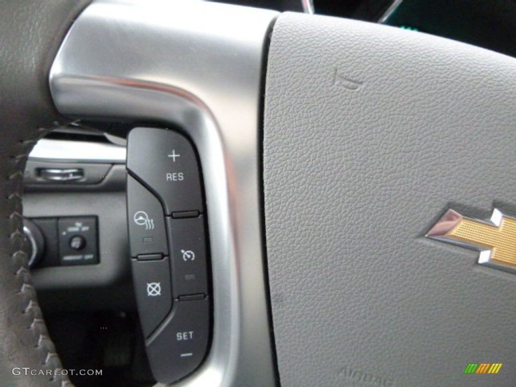 2013 Traverse LTZ AWD - White / Dark Titanium/Light Titanium photo #25