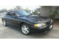 Black 1998 Ford Mustang V6 Convertible