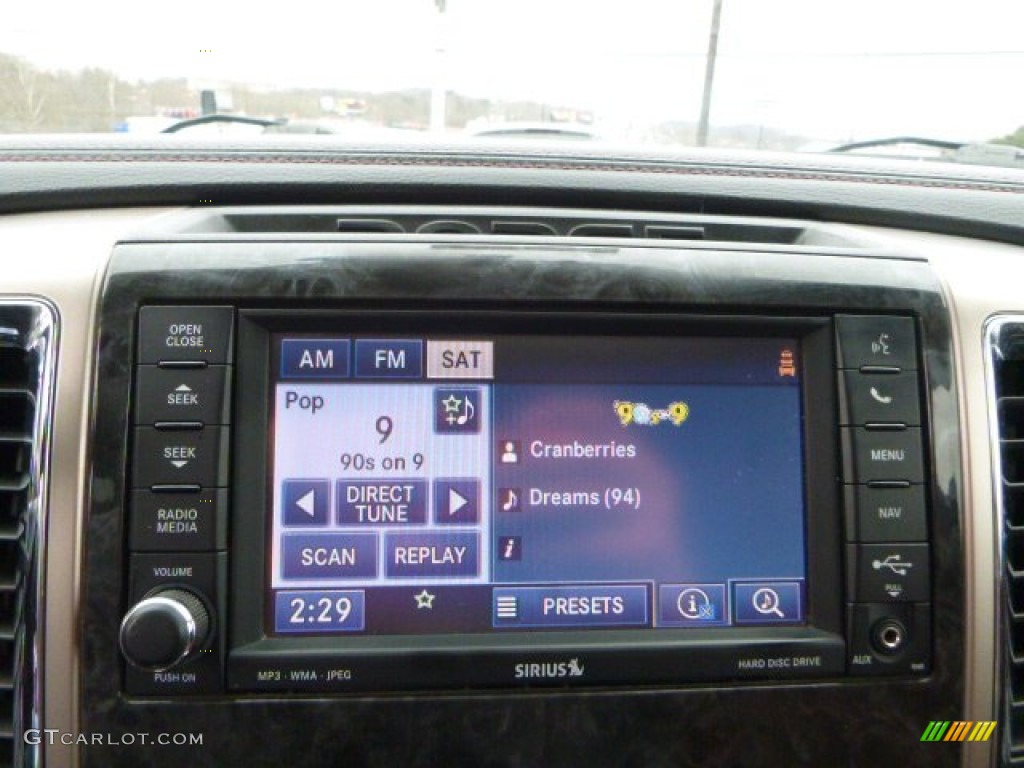 2011 Ram 2500 HD Laramie Crew Cab 4x4 - Brilliant Black Crystal Pearl / Light Pebble Beige/Bark Brown photo #16