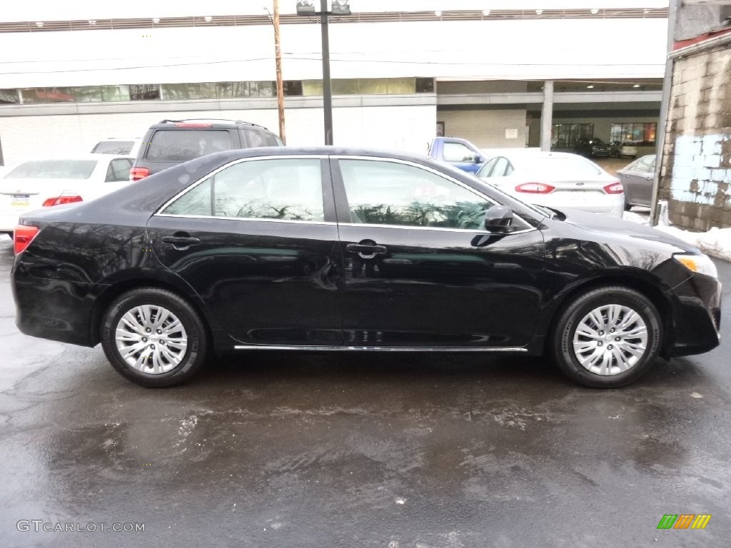 2014 Camry LE - Attitude Black Metallic / Ash photo #2