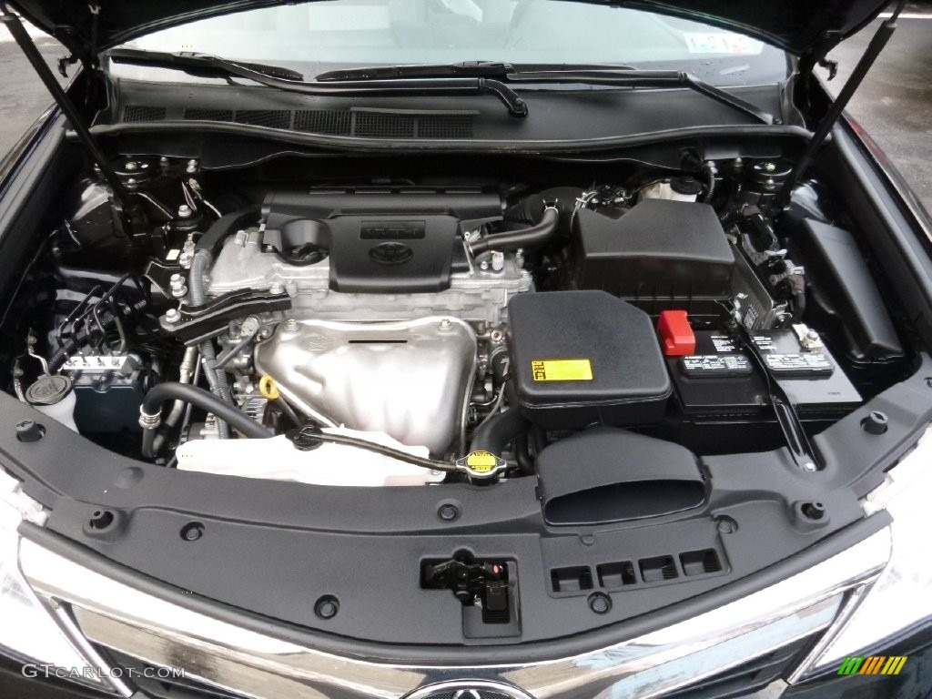 2014 Camry LE - Attitude Black Metallic / Ash photo #15