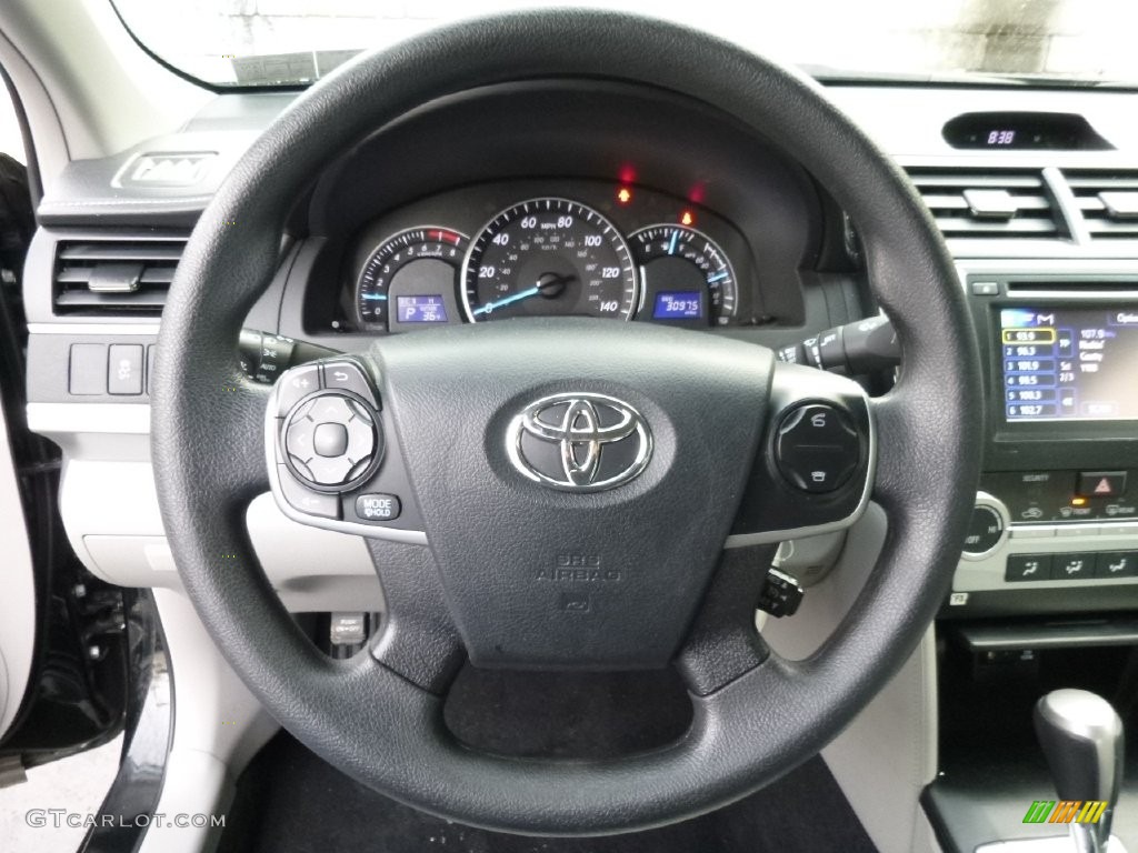 2014 Camry LE - Attitude Black Metallic / Ash photo #18