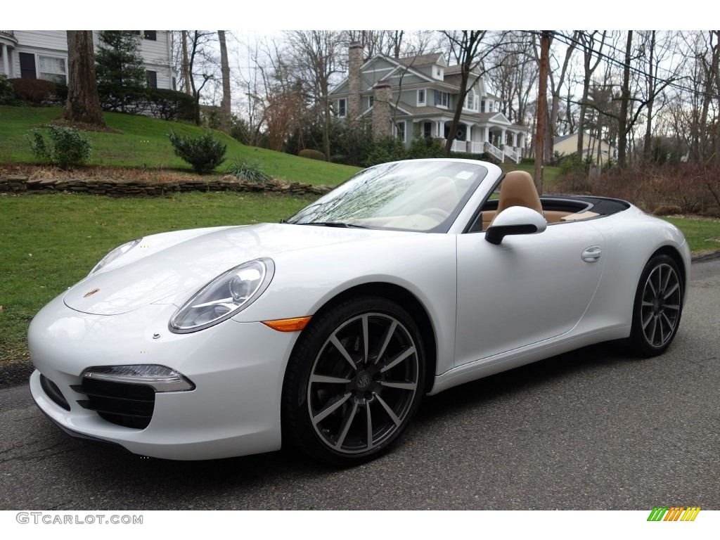 White 2014 Porsche 911 Carrera Cabriolet Exterior Photo #110153194