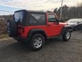 2016 Firecracker Red Jeep Wrangler Sport  photo #3