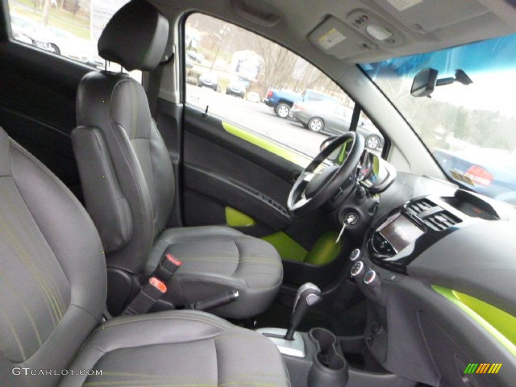 2013 Spark LT - Jalapeno (Green) / Dark Pewter/Silver photo #4