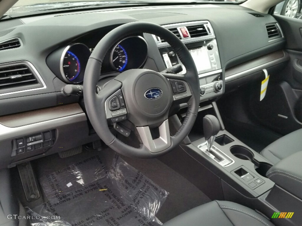 Slate Black Interior 2016 Subaru Legacy 3.6R Limited Photo #110155840