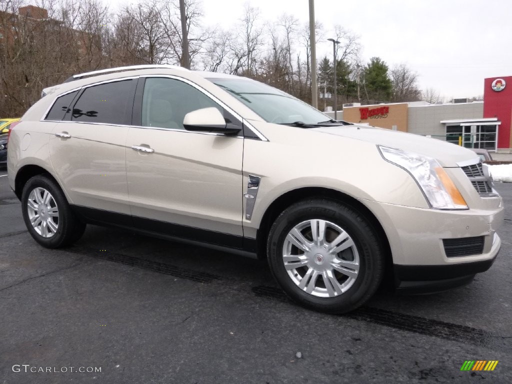2010 SRX 4 V6 AWD - Gold Mist / Shale/Ebony photo #1