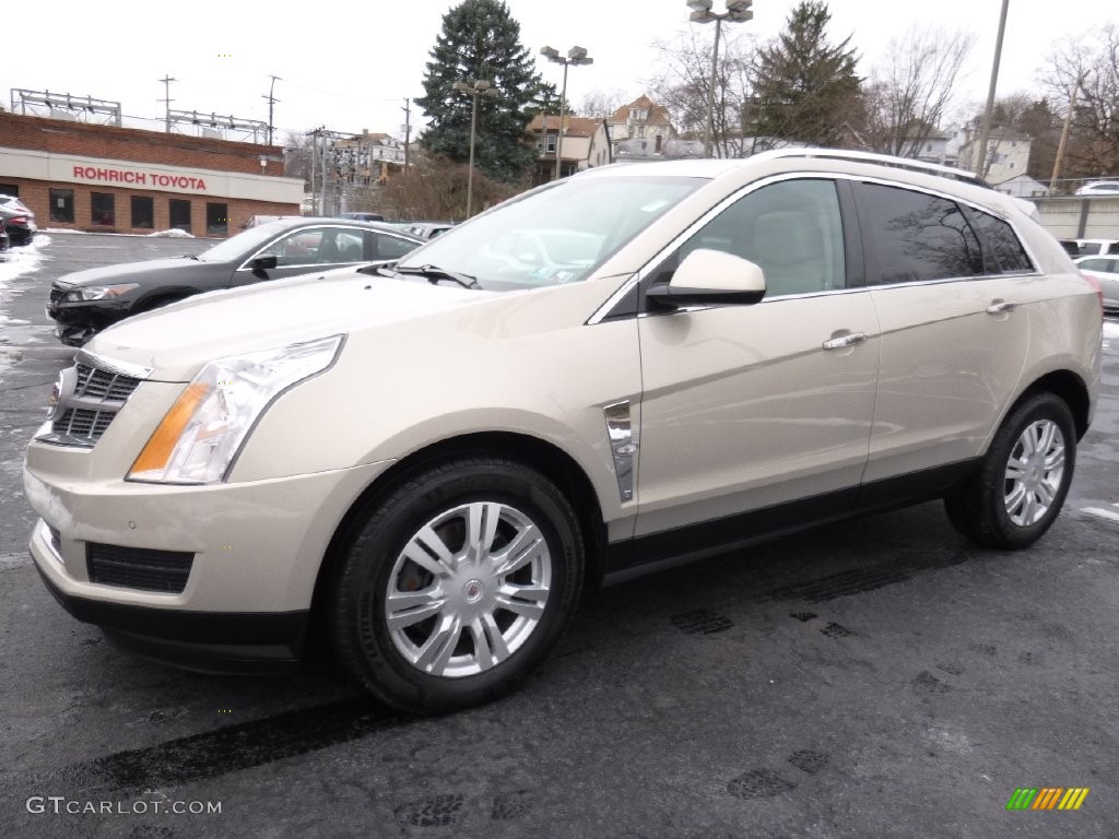 2010 SRX 4 V6 AWD - Gold Mist / Shale/Ebony photo #3