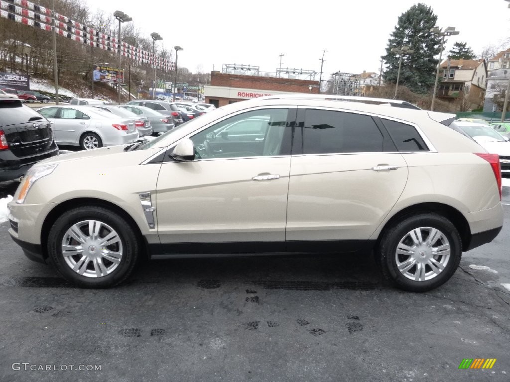 2010 SRX 4 V6 AWD - Gold Mist / Shale/Ebony photo #4