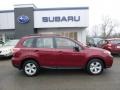 2015 Venetian Red Pearl Subaru Forester 2.5i  photo #3