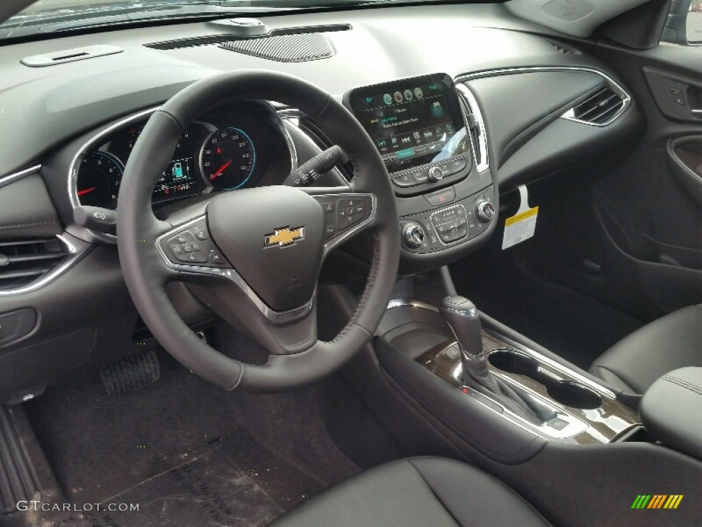 Jet Black Interior 2016 Chevrolet Malibu Premier Photo #110158756