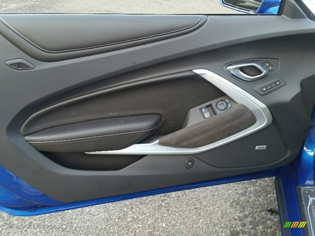 2016 Camaro SS Coupe - Hyper Blue Metallic / Jet Black photo #6