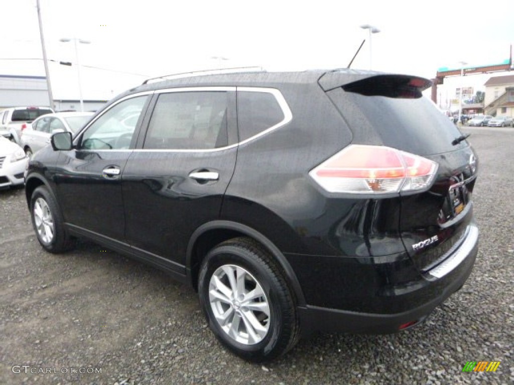 2016 Rogue SV AWD - Magnetic Black / Charcoal photo #9