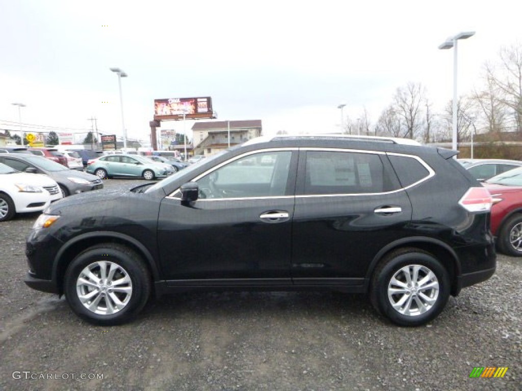 2016 Rogue SV AWD - Magnetic Black / Charcoal photo #10