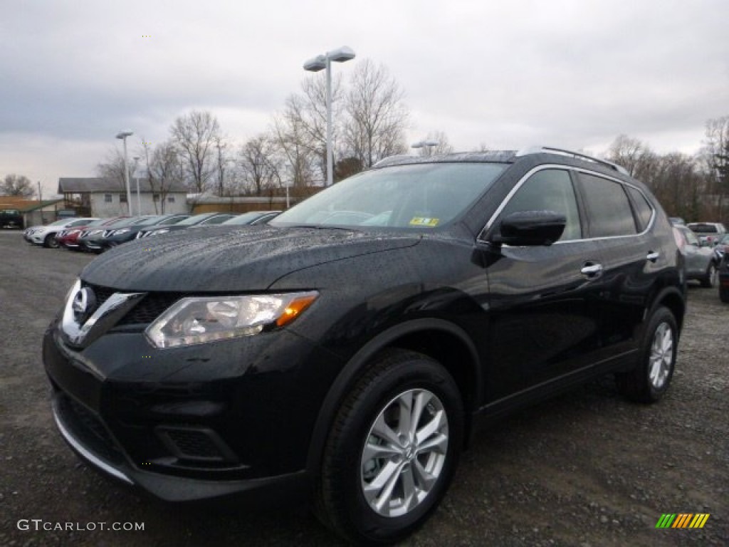 2016 Rogue SV AWD - Magnetic Black / Charcoal photo #11