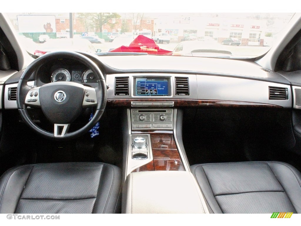 2010 XF Premium Sport Sedan - Lunar Grey Metallic / Warm Charcoal photo #7