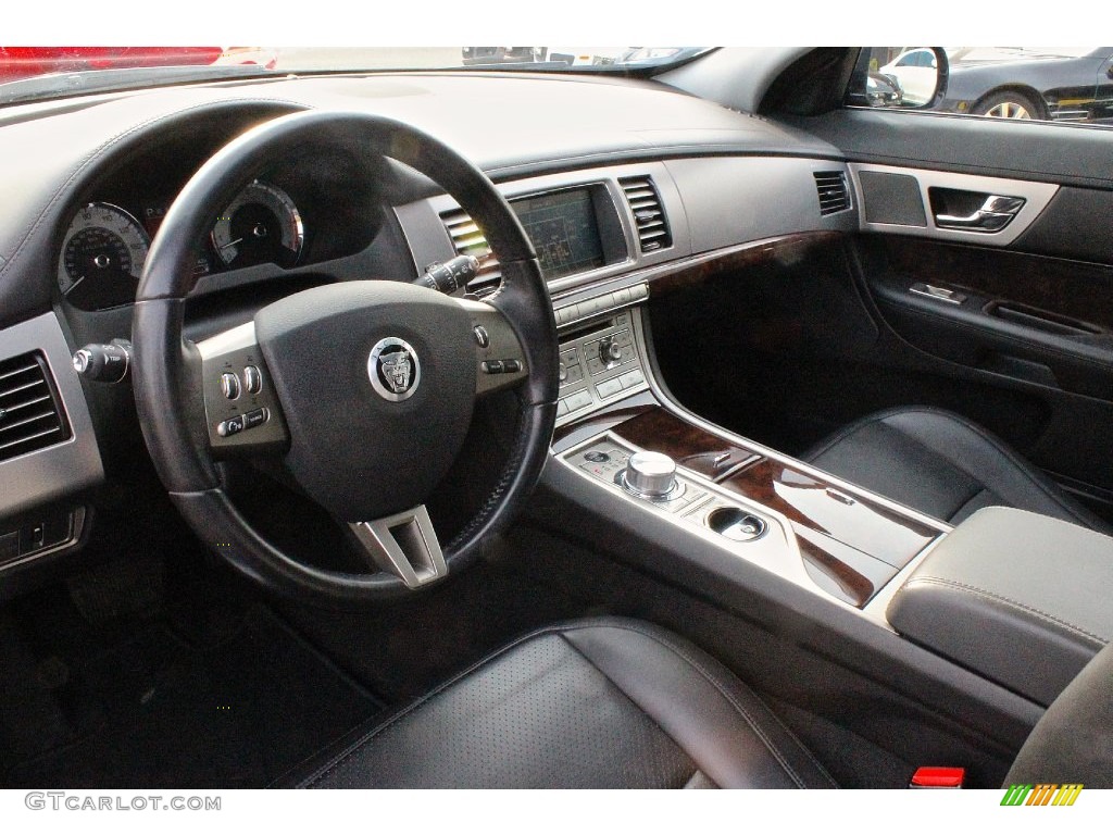 2010 XF Premium Sport Sedan - Lunar Grey Metallic / Warm Charcoal photo #17