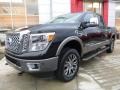 2016 Magnetic Black Nissan TITAN XD Platinum Reserve Crew Cab 4x4  photo #15