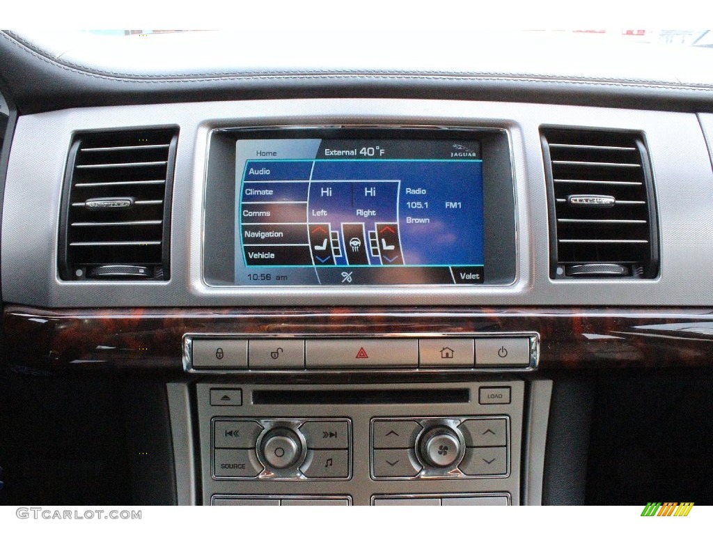 2010 XF Premium Sport Sedan - Lunar Grey Metallic / Warm Charcoal photo #23