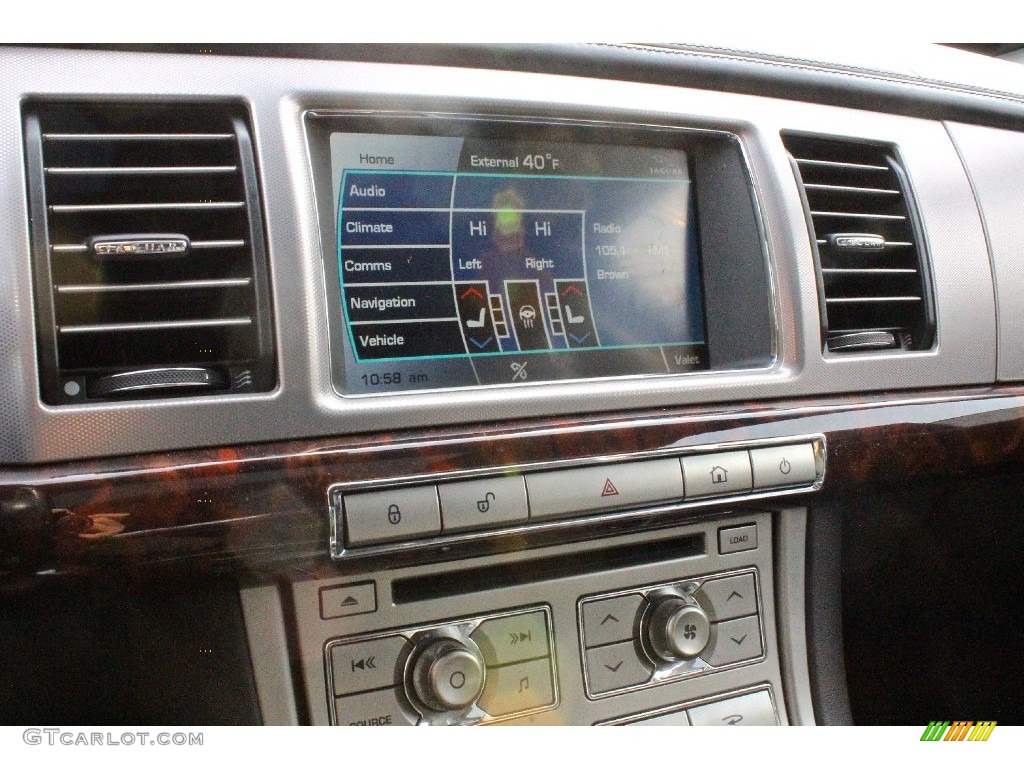 2010 XF Premium Sport Sedan - Lunar Grey Metallic / Warm Charcoal photo #27