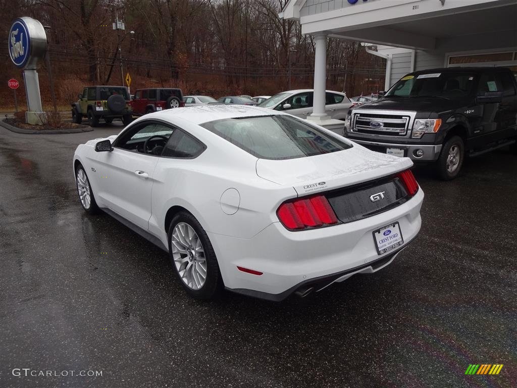 2016 Mustang GT Premium Coupe - Oxford White / Ebony photo #5