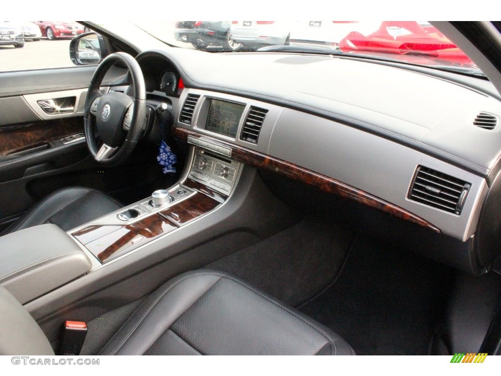 2010 XF Premium Sport Sedan - Lunar Grey Metallic / Warm Charcoal photo #35