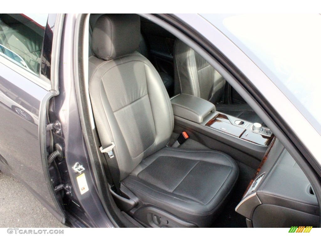 2010 XF Premium Sport Sedan - Lunar Grey Metallic / Warm Charcoal photo #36